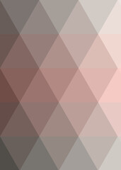 Abstract color Low-Polygones Generative Art background illustration