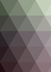 Fototapeta premium Abstract color Low-Polygones Generative Art background illustration