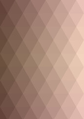 Fototapeta premium Abstract color Low-Polygones Generative Art background illustration