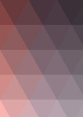 Abstract color Low-Polygones Generative Art background illustration