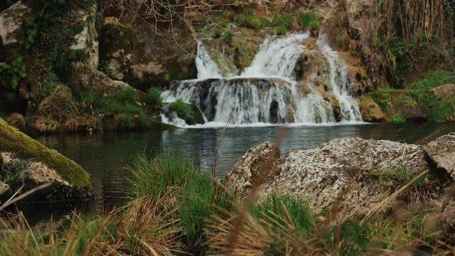 Polylimnio Waterfalls, Peloponnes, Greece