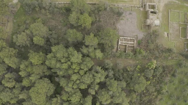 Aerial, Ancient Olympia, Peloponnes, Greece