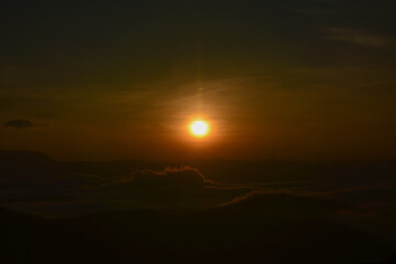 Sunset In The Mountains, Chiang Rai