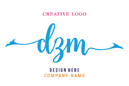 DZM lettering logo is simple, easy to understand and authoritative