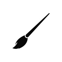 Brush icon vector. Paint brush sign