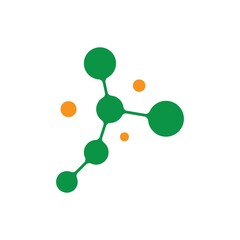 Molecule logo design