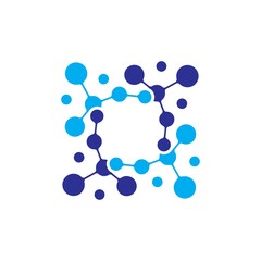 Molecule logo design