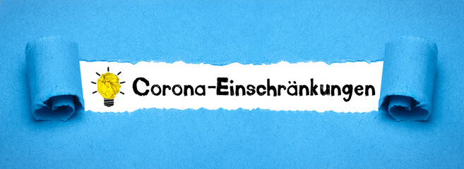 Corona-Einschränkungen