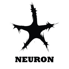 Obraz premium neuron icon design vector graphic