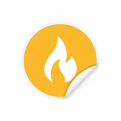 Flame - Sticker