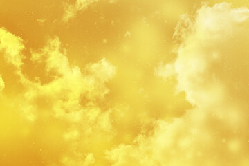 Gold  sky background
