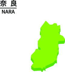 奈良県のイラスト