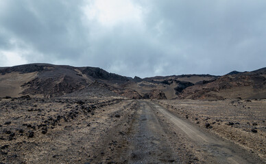 Road to Lake Askja, Iceland, Europe