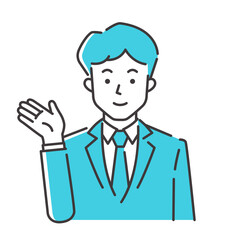 若いサラリーマン_線画_案内