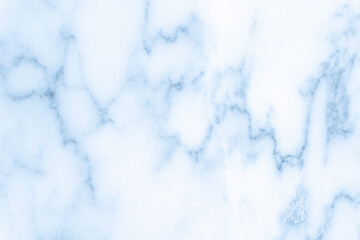 Obraz premium Marble granite blue background wall surface white pattern graphic abstract light elegant gray for do floor ceramic counter texture stone slab smooth tile silver natural for interior decoration.