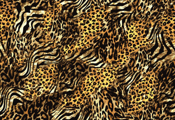 abstract seamless leopard print texture design © TT3 Design