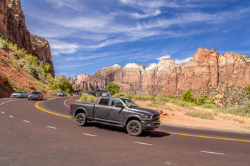 the Zion National Park - 423950361