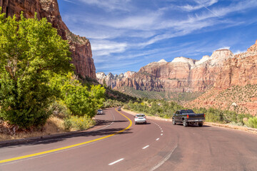 the Zion National Park - 423950373