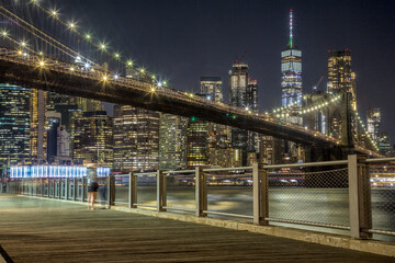 Fototapeta na wymiar Lower Manhattan, New York, USA