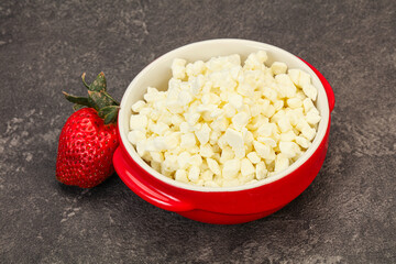 Dietary food - grain cottage cheese