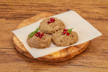 Georgian cuisine - pkhali from beans