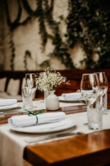 wedding decoration for tables thankyou notes