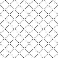 Fototapeta premium Creative seamless arrow pattern - hand drawn design. Vector ornamental background
