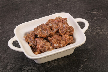 Gurmet venison stew with spices