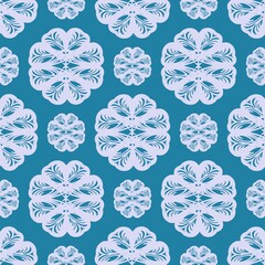 seamless pattern with lace design