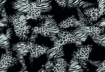 abstract seamless leopard print texture design © TT3 Design
