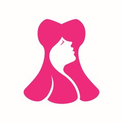 Women Dress Logo Design Template
