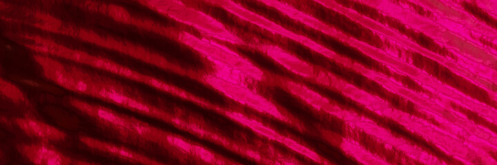Fototapeta na wymiar 3D rendering red abstract wave. Rippled background.