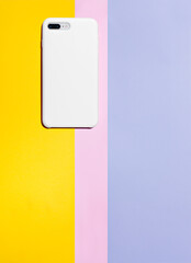 White phone case mockup