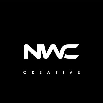 NWC Letter Initial Logo Design Template Vector Illustration