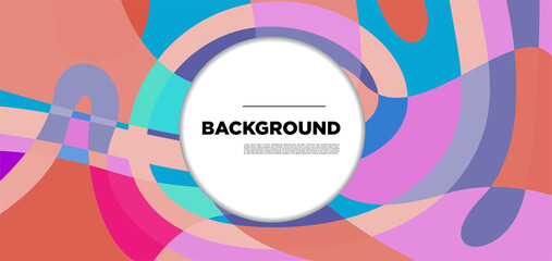 Vector colorful liquid abstract background pattern