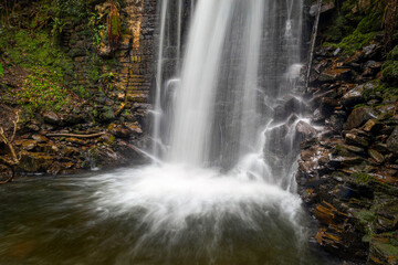 Fototapeta na wymiar Cwmtawe waterfall