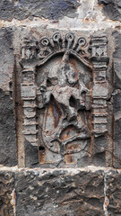 Ancient temple god sculpture