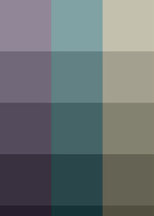 Abstract color Low-Polygones Generative Art background illustration