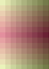 Abstract color Low-Polygones Generative Art background illustration