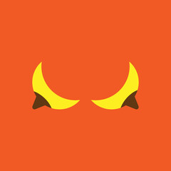 Breast flat icon. Simple style breast cancer symbol. Logo design element. T-shirt printing.  Vector for sticker.