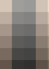 Abstract color Low-Polygones Generative Art background illustration