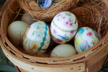 カラフルなイースターエッグ