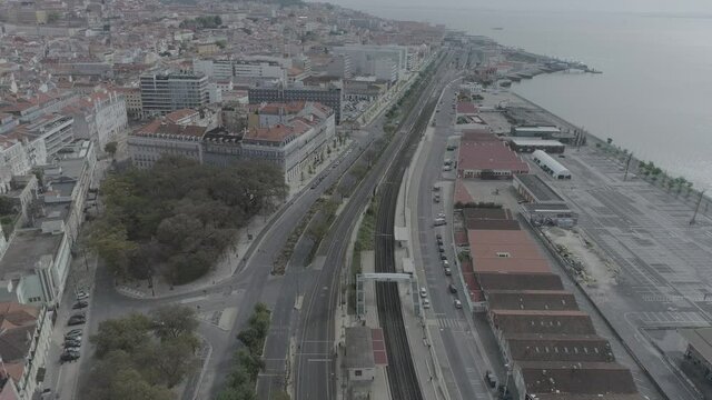Av. 24 de Julho - Lisbon lockdown