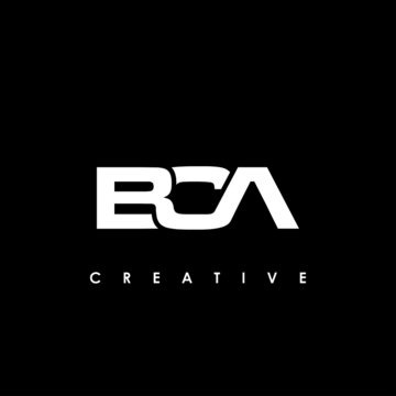 BCA Letter Initial Logo Design Template Vector Illustration
