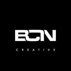BCN Letter Initial Logo Design Template Vector Illustration