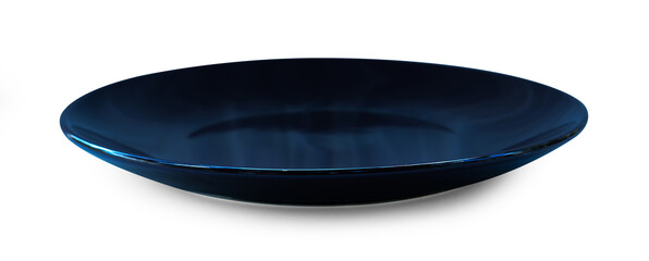 empty plate isolated on white background.