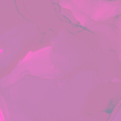 Neon Ink Fluid. Blue Distorted Wallpaper.