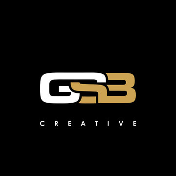 GSB Letter Initial Logo Design Template Vector Illustration