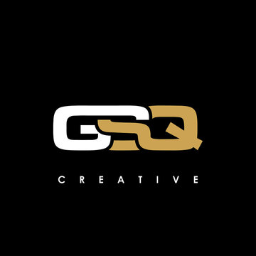 GSQ Letter Initial Logo Design Template Vector Illustration