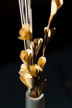 Fleur en bois